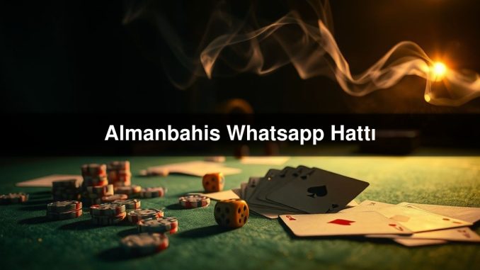 Almanbahis Whatsapp
