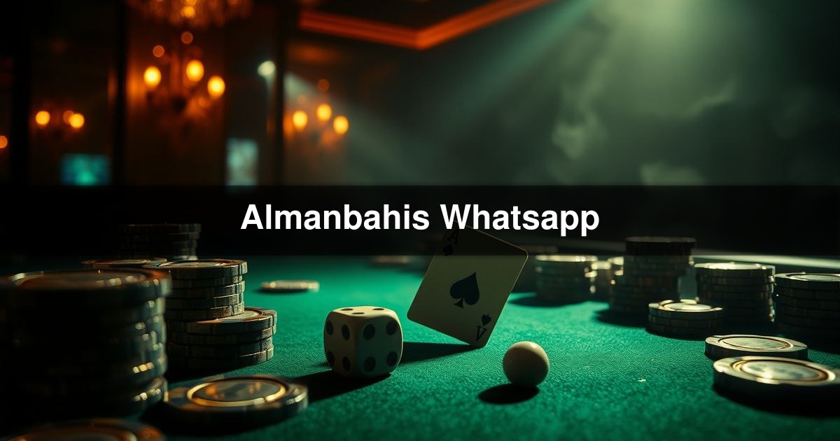Almanbahis Whatsapp