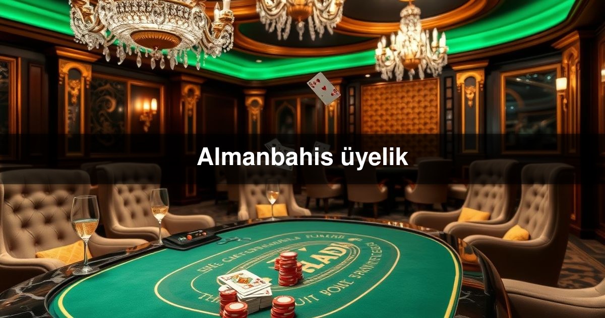 Almanbahis üyelik